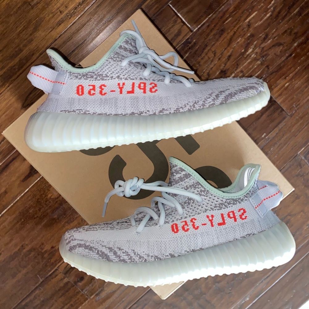 Yeezy blue tint